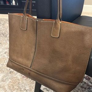 Frye olive green shoulder bag